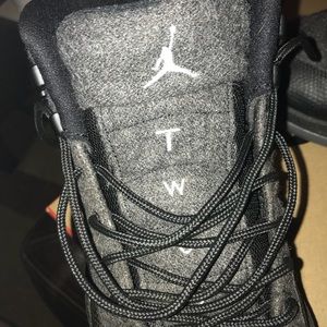 Retro wool jordan 12s